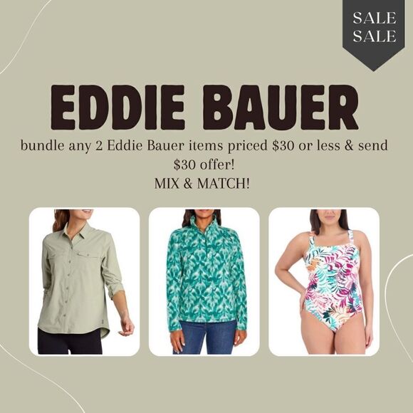 NWT Eddie Bauer One Piece Swimsuit Women’s Medium Bathing Suit Green High Neck - Picture 2 of 16